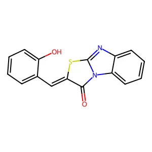 Thiazolo(3,2-a)benzimidazol-3(2H)-one, 2-((2-hydroxyphenyl)methylene)- structure