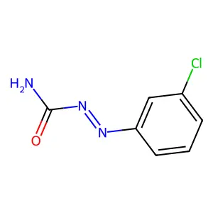 (3-Chlorophenyl)iminourea structure