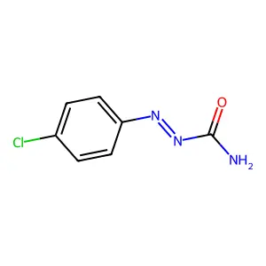(4-Chlorophenyl)iminourea structure