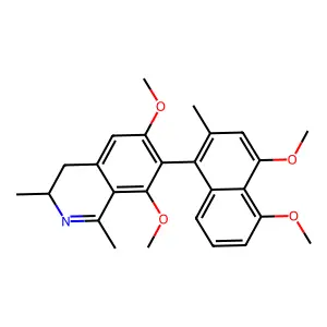 Ancistrocladisine structure