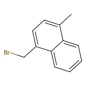 1-(Bromomethyl)-4-methylnaphthalene structure