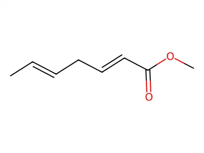 Methyl 2,5-heptadienoate structure