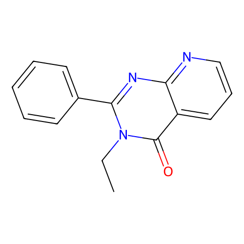 3-Ethyl-2-phenylpyrido[2,3-d]pyrimidin-4-one structure