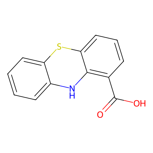 10H-Phenothiazine-1-carboxylic acid structure