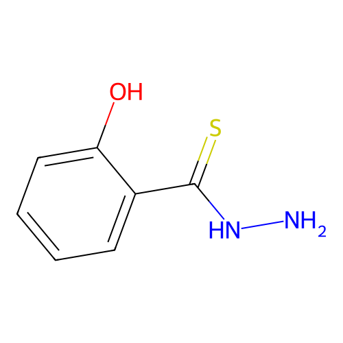 o-Hydroxythiobenzhydrazide structure