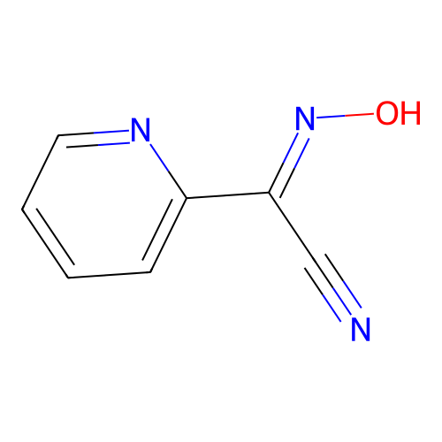 (Z)-N-Hydroxypicolinimidoyl cyanide structure