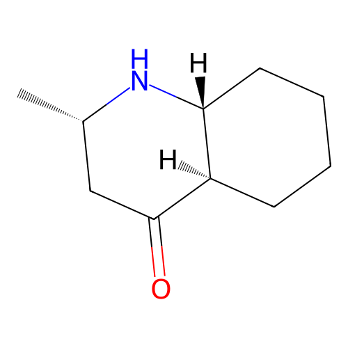 rac-(2S,4aR,8aR)-2-methyloctahydro-4(1H)-quinolinone structure