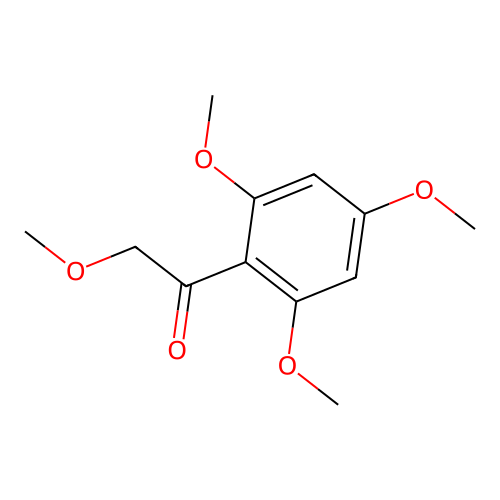 2-Methoxy-1-(2,4,6-trimethoxyphenyl)ethan-1-one structure