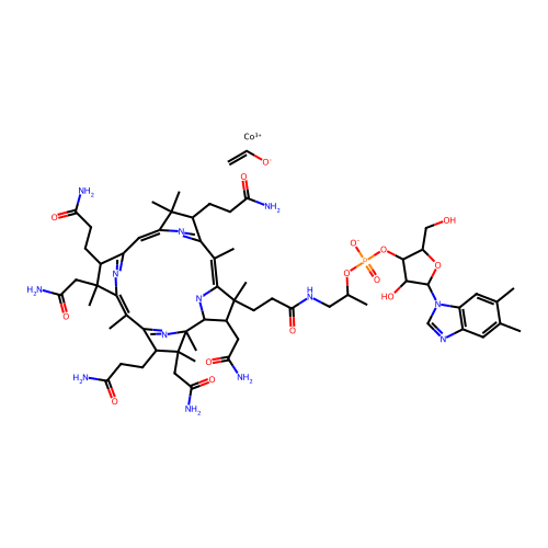 Formylmethylcobalamin structure