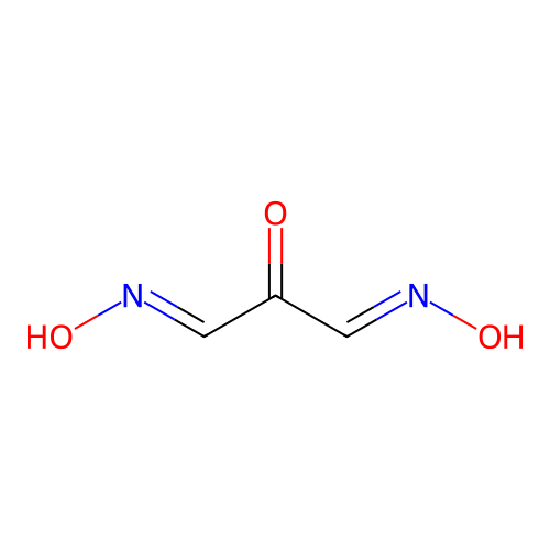 1,3-Bis(hydroxyimino)propan-2-one structure