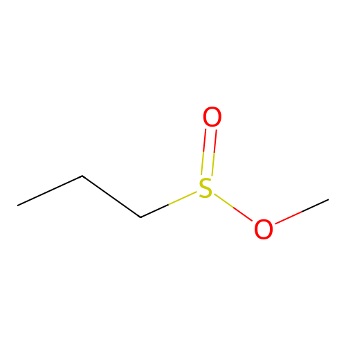 Methyl propanesulfinate structure