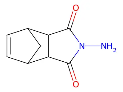 2-Amino-3a,4,7,7a-tetrahydro-4,7-methano-1H-isoindole-1,3(2H)-dione structure