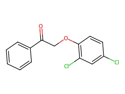 2-(2,4-Dichlorophenoxy)-1-phenylethanone structure