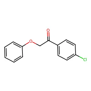 1-(4-Chlorophenyl)-2-phenoxyethanone structure