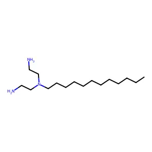 N-(2-氨基乙基)-N-十二烷基-1,2-乙二胺 structure