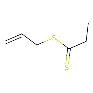 Allyl dithiopropanoate structure