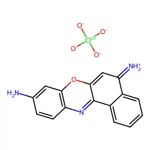 Cresyl violet 670 perchlorate structure