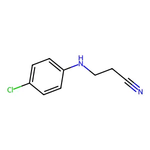 3-(4-Chloroanilino)propionitrile structure