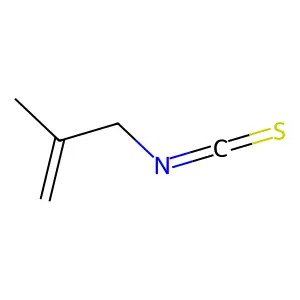 Methallyl isothiocyanate structure