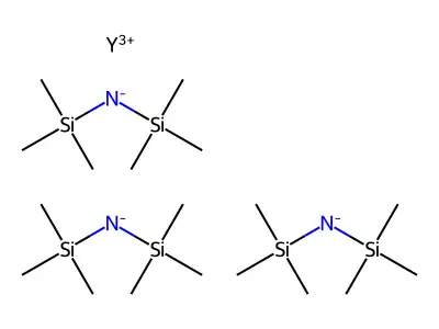 Tris[N,N-bis(trimethylsilyl)amide]yttrium structure