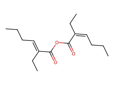 2-Ethyl-3-propylacrylic anhydride structure