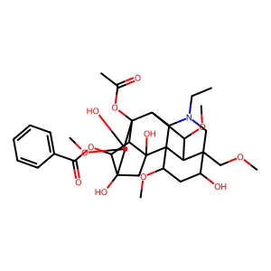 Aconifine structure