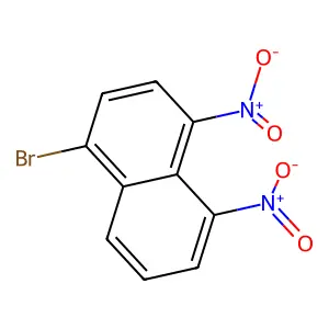 1-Bromo-4,5-dinitronaphthalene structure