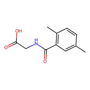 Glycine, N-(2,5-dimethylbenzoyl)- structure
