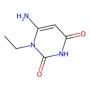 6-Amino-1-ethyl-1,2,3,4-tetrahydropyrimidine-2,4-dione structure