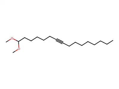 7-Hexadecyne, 1,1-dimethoxy- structure