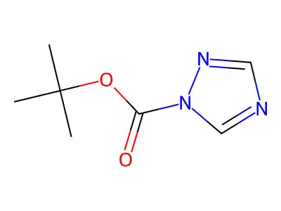 1-tert-Butoxycarbonyl-1,2,4-triazole structure