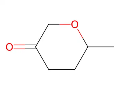6-Methyloxan-3-one structure