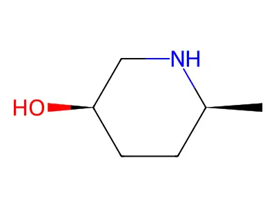 6-Methylpiperidin-3-ol structure