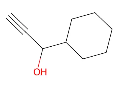 alpha-Ethynylcyclohexanemethanol structure