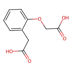 [2-(Carboxymethoxy)phenyl]acetic acid structure