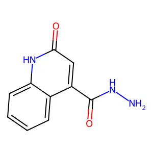 2-Hydroxyquinoline-4-carbohydrazide structure