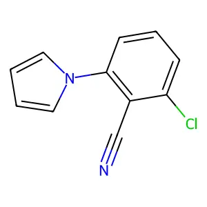 2-Chloro-6-(1H-pyrrol-1-yl)benzonitrile structure