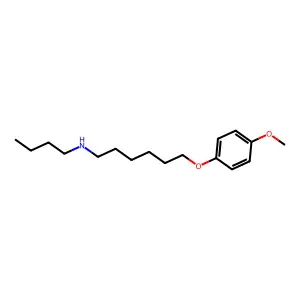 N-butyl-6-(4-methoxyphenoxy)hexan-1-amine structure