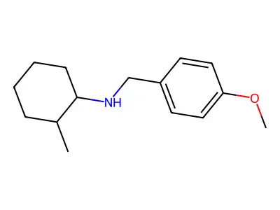N-[(4-methoxyphenyl)methyl]-2-methylcyclohexan-1-amine structure