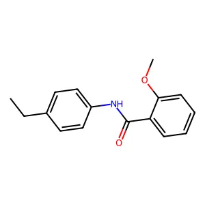 N-(4-ethylphenyl)-2-methoxybenzamide structure