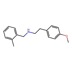 2-(4-methoxyphenyl)-N-(2-methylbenzyl)ethanamine structure