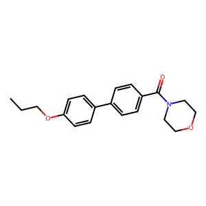 Morpholin-4-yl(4'-propoxybiphenyl-4-yl)methanone structure
