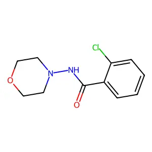 2-氯-N-吗啉-4-苯甲酰胺 structure