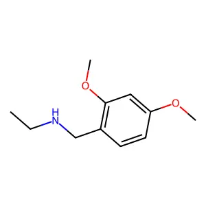 [(2,4-Dimethoxyphenyl)methyl](ethyl)amine structure