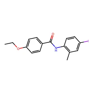 4-ethoxy-N-(4-iodo-2-methylphenyl)benzamide structure