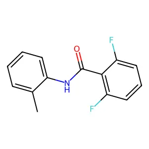 2,6-difluoro-N-(2-methylphenyl)benzamide structure