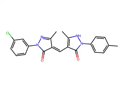 CAS 418806-50-5 - C22H19ClN4O2 structure