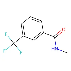 N-Methyl-3-(trifluoromethyl)benzamide structure