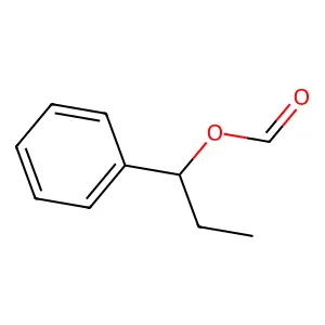 1-Phenylpropyl formate structure