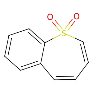 1-Benzothiepin 1,1-dioxide structure